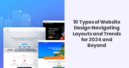 Website Design Navigating Layouts