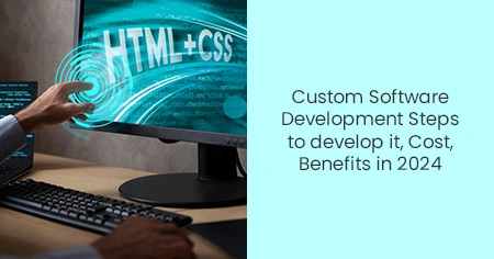 Custom Software Development
                      Steps to develop it, Cost, Benefits in 2024